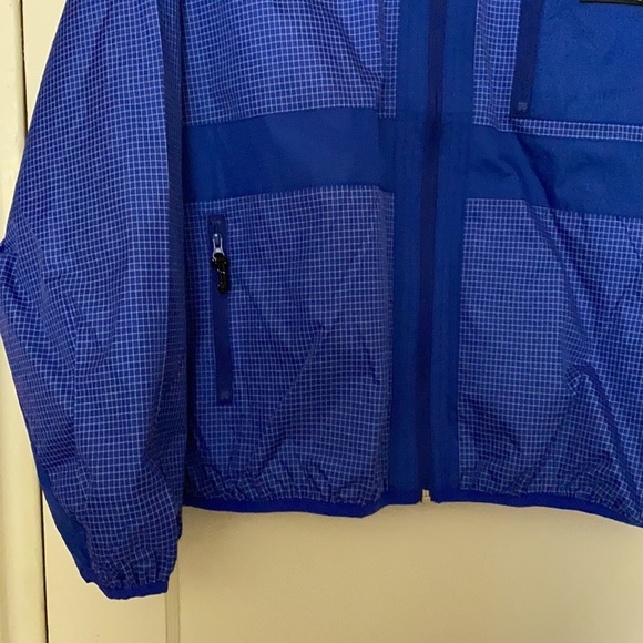 NWT Obey riverbed colbalt blue hooded jacket sz: S - Picture 3 of 11